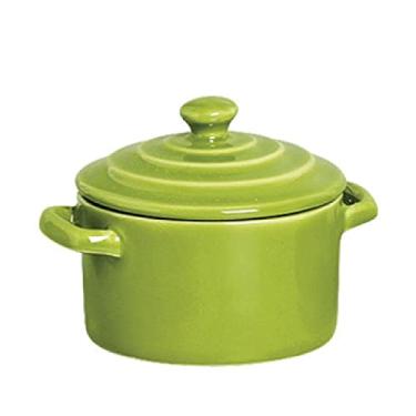 Imagem de Caçarola Verde Folha Scalla Ceramica