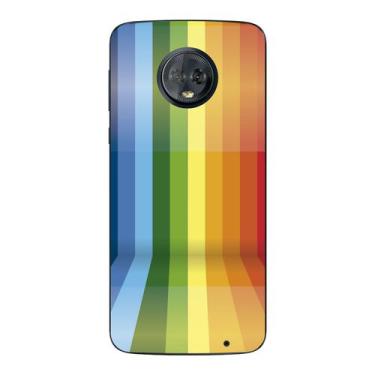 Imagem de Capa Case Capinha Samsung Galaxy Moto G6 Plus Arco Iris Tobogã - Showc