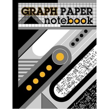 Imagem de Graph Paper Composition: Simple Graph Notebook For Students, Engineers, Teachers; 108 Checkered Pages Sheets Grid Paper For Math and Science 8,5x11 inch