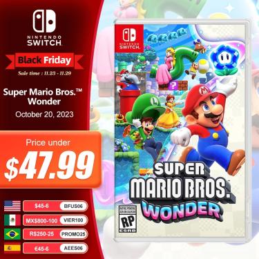 Super Mario Bros. Wonder Nintendo Switch jogos Console, 100