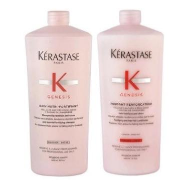 Imagem de Kit Kérastase Genesis Bain Nutri Shampoo+ Cond 1000mls