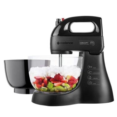 Imagem de Batedeira Concept Special 127v Com 2 Tigelas Preto Cadence Preto 127v
