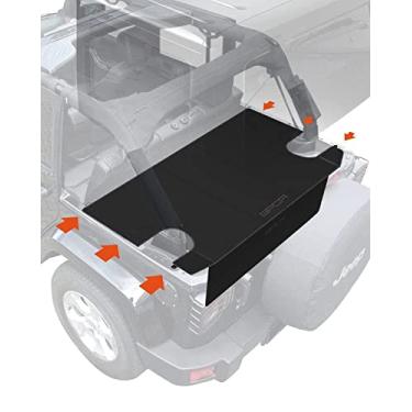 Imagem de GPCA Wrangler JK 4DR Freedom Pack Lite – Capa de Carga Lite e Organizador de Carga Capa traseira compatível com Jeep Wrangler Sport/Sahara/Freedom/Rubicon 2007-2018 Modelos