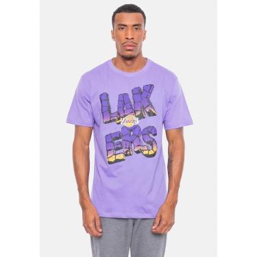 Imagem de Camiseta NBA Rock Team Los Angeles Lakers Masculino-Masculino
