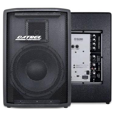Imagem de Caixa de Som Ativa Datrel AT10-200 POP 10" 200 Watts Rms
