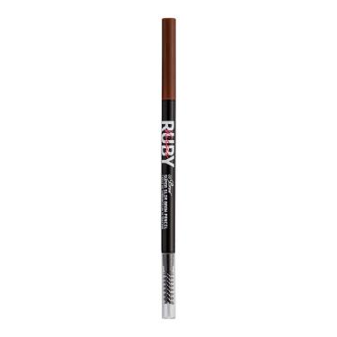 Imagem de Lápis De Sobrancelha Ruby Kisses - Go Brow Ultrafino Chocolate Brown