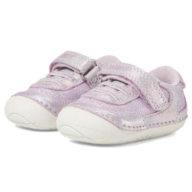 Imagem de Stride Rite Soft Motion Tênis casual Jazzy para bebês e meninas pequenas, Roxo multi, 17