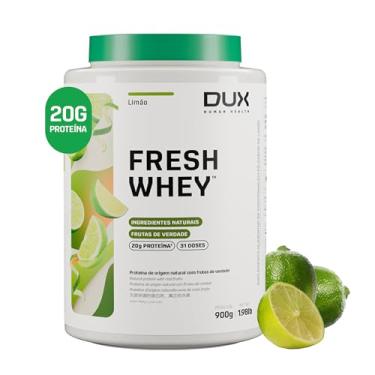 Imagem de Fresh Whey Protein - Limão 900g - 20g de Proteínas por Porção - Suplementos Naturais, Suplementação Treino Academia, Ganho Muscular Hipertrofia - DUX HUMAN HEALTH