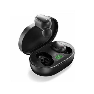 Imagem de Fone de Ouvido In-ear sem fio T7 Display Led TWS Preto - DACAR
