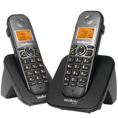 Imagem de Telefone Sem Fio Com Ramal Identi Chamada TS 5122 Intelbras