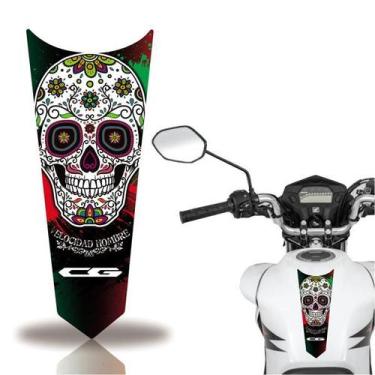 Imagem de Adesivo Faixa Gravata Tanque Moto Cg 160 150 Titan Fan - Cobra Motopar