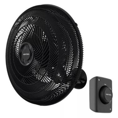 Imagem de Ventilador Parede Ventisol Silencioso Oscilante New 50cm Preto 127v, 1