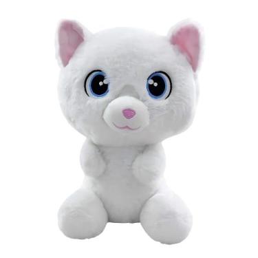 Imagem de Pelúcia Gato Luna Little Friends 30cm Multikids - BR2228