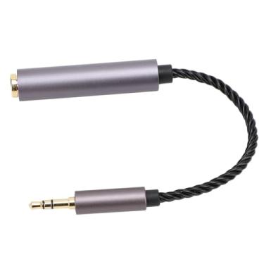 Imagem de Cabo Adaptador Fêmea de 6,35 Mm para Macho de 3,5 Mm, Adaptador de Som Estéreo de 1/4 a 1/8 de Polegada TRS Adaptadores de 6,35 Mm a 3,5 Mm para Amplificadores, Guitarras, Pianos
