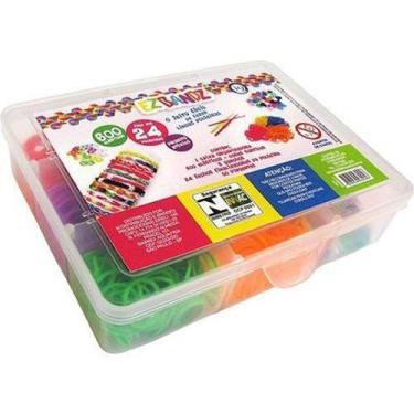 Imagem de Kit Fabrica De Pulseiras Com 600 Elásticos - Bri0017 - I9