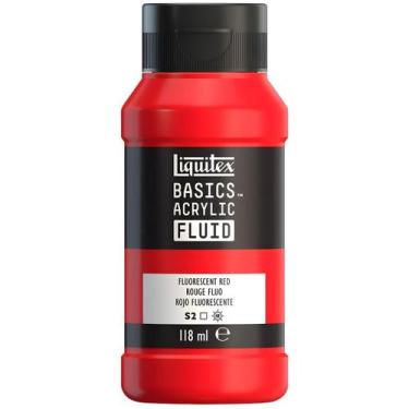 Imagem de Tinta Acrilica Basics Fluid Fluorescent 118ml Liquitex Escolha a Cor, 
