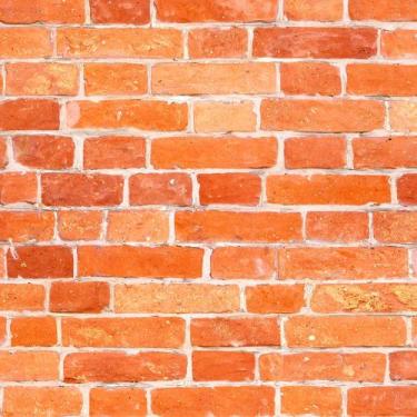 Imagem de Papel de Parede autocolante - Estilo Pedra tijolinhos Laranja 3D - Vin