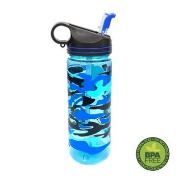 Imagem de Squezee Camuflada Gold Sports Flip - 650 ml, Azul, Único, Únissex