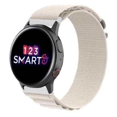 Imagem de Pulseira Nylon com Presilha para Galaxy Active 1 R500 e Active 2 40mm 