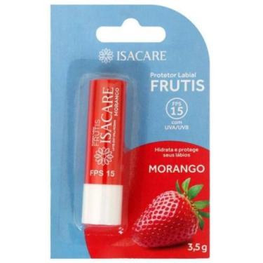 Imagem de Protetor labial fps 15 morango isacare