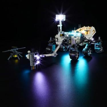 Imagem de MENZAVA LED Light Set Compatible with 42158 NASA Mars Rover Perseverance Technic Building Blocks Model - Model Set NOT Included