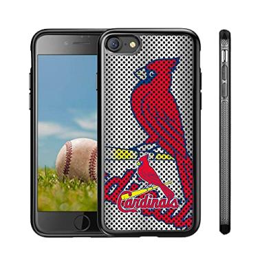 Imagem de Capa para fãs de beisebol de St Louis compatível com iPhone SE/7/8/6/6s, capa traseira protetora de ajuste fino presente para pai, mãe, homem, menino, menina para SE/ 7/8/6 /6s 4,7 polegadas