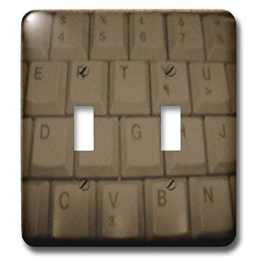 Imagem de 3dRose Interruptor duplo para teclado de máquina de escrever lsp_36702_2