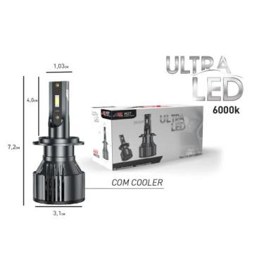 Imagem de LAMPADA ULTRA LED SLIM ASX 70W 10.000 LUMENS 6000k (COM COOLER), H27