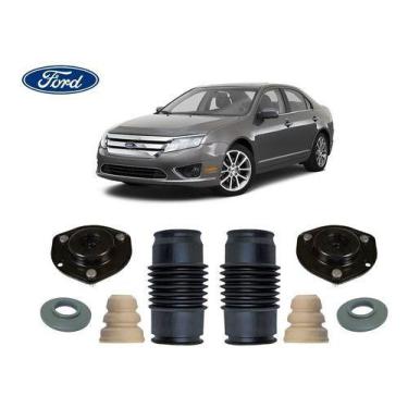 Imagem de 2 Kit Batente Coxim Dianteiro Ford Fusion 2006 2007 2008 09 - QualyKit