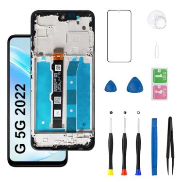 Imagem de Kit de ferramentas de reparo para Moto G 5G 2022 com moldura LCD Touch Display Digitalizador Assembléia XT2213-1 XT2213-3 XT2213DL 6,5 polegadas