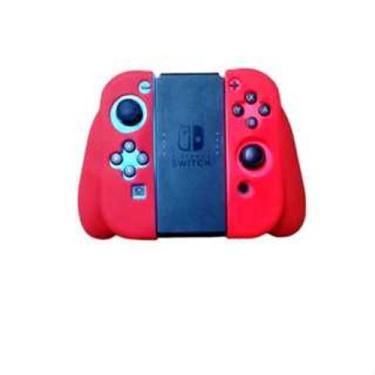Imagem de Capa de Silicone Para Controle Joy-Con de Switch - NoBrand, Vermelho