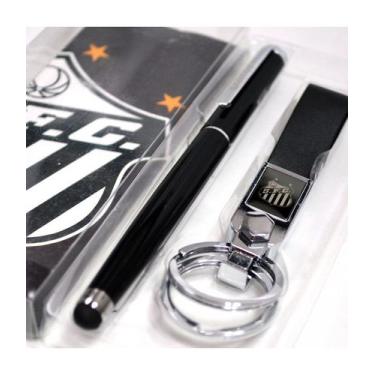 Imagem de Jogo Caneta Touchscreen De Metal Com Chaveiro - Santos - Taimes