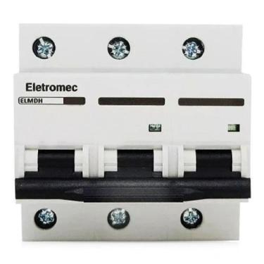 Imagem de Disjuntor Tripolar 125A Curva C 6Ka 415V Eletromec