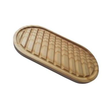 Imagem de Tabua Migalheira Para Corte De Pães e Servir em Madeira Pinus - Ligna 