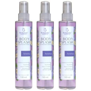 Imagem de Kit 3 Body Splash Colônia Ameixa 130Ml - Bio Instinto