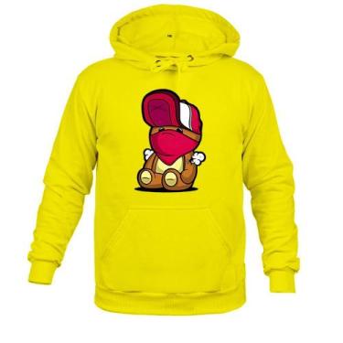 Imagem de Moletom Estampado Inverno Baby Mask - Surprass, Amarelo, G