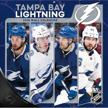 Imagem de Calendário de parede do time TURNER SPORTS Tampa Bay Lightning 2025 12x12 (25998011956)