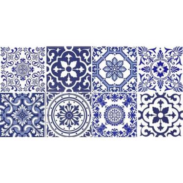 Imagem de Azulejos de Porcelana Colonial kit com 12 peças  - Eliane