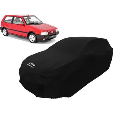 Imagem de Capa Automotiva Para Carro Esportivo Fiat Uno Turbo - Mz, Preta