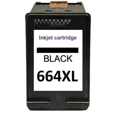 Imagem de Cartuchos 664 664xl Preto 2135 2136 4536 3776 - Jet Tech