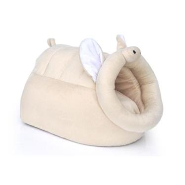 Imagem de Toca Selvagem Porquinho para Cachorro e Gato Pet - Bichinho Chic, Crem