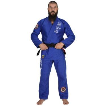 Imagem de Kimono de Jiu-Jitsu GLORY MKS Combat Blue, A2.5