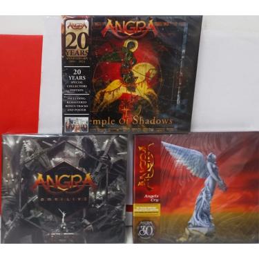 Imagem de CD Angra – Angels Cry  ED 30 Anos/ Temple Of /Omni Live 3CDS