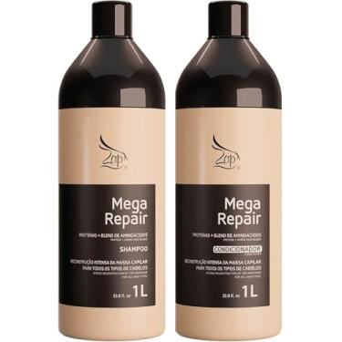 Imagem de Zap Mega Repair - Kit Reconstrução Proteínas e Aminoácidos Litro Duo (2 Produtos)