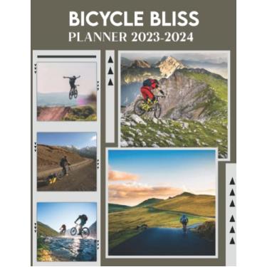Imagem de 2023-2024 Monthly PlannerBicycle Bliss: Monthly Daily Planner 2023-2024,Bicycle BlissPerfect Organizer, 2023 Planner Christmas Birthday Gifts For Men Dad Kids Boy Student Teacher