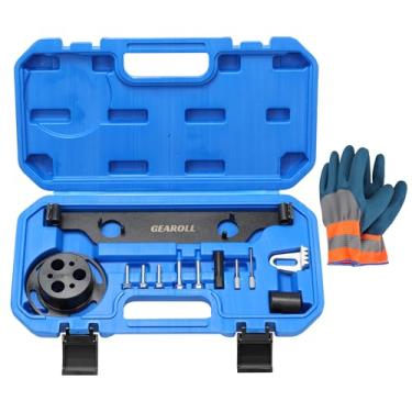 Imagem de GEAROLL Ferramenta de temporização de bloqueio do atuador da árvore de cames com retentor de phaser de came, ferramenta de retenção de roda dentada, compatível com GM/Buick/Chevrolet/GMC Ecotec 2.0