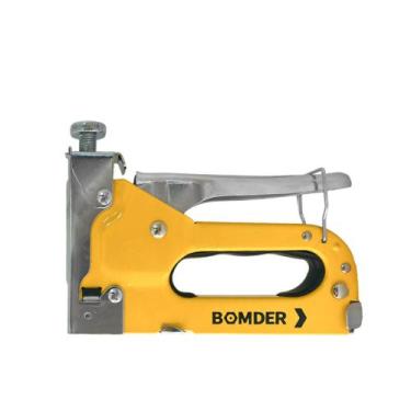 Imagem de Grampeador Tapeceiro 4-8mm Alta Pressão Profissional Para Madeira Tape