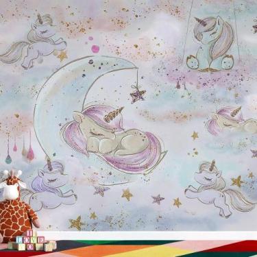 Imagem de Papel de Parede Unicórnio AL 03 - AloPapers, 2,50m de largura, 2.50m d