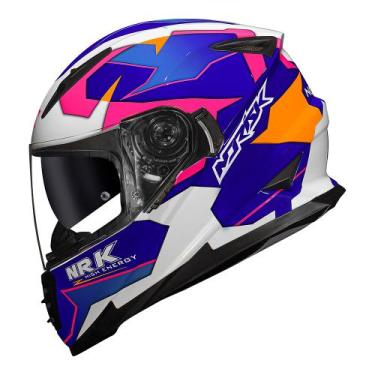 Imagem de Capacete Norisk FF302 Soul District Azul e Branco, 60