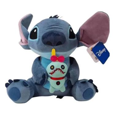 Imagem de Disney Pelúcia Stitch e Scrump 33cm F01368 - Fun - Fun Divirta-se